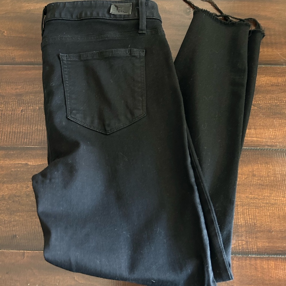 PAIGE Jet Black Denim